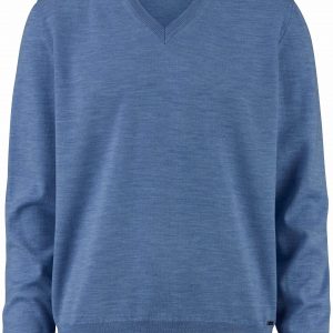 OLYMP Extra fine merino wool V-neck sweater