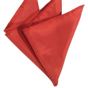 Pocket Square - Dotted Silk