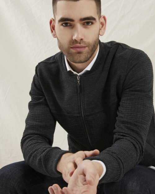 Dundee cardigan • bomber