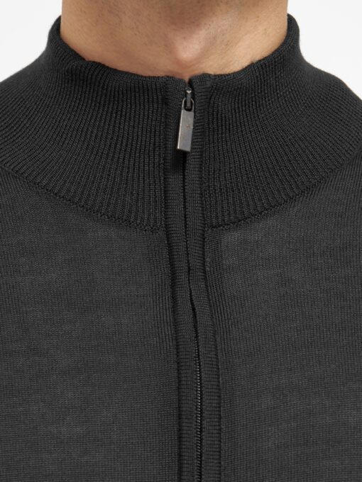 Berlin cardigan stand-up collar - Image 3
