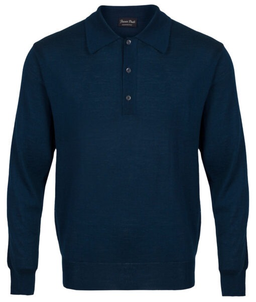 3 Button polo • super fine, light weight