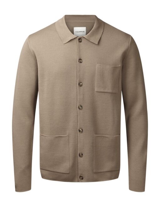 Manchester cardigan • polo collar - Image 2