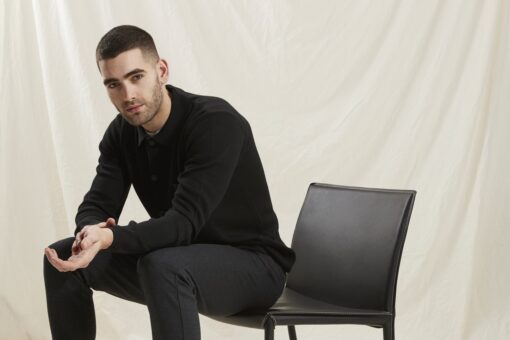 Manchester cardigan • polo collar - Image 3