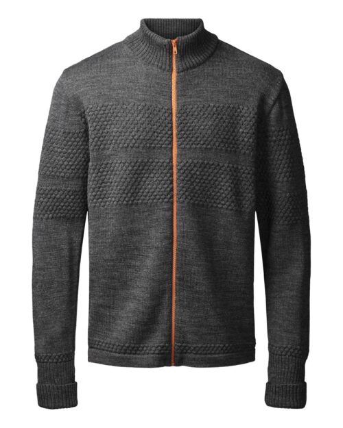 Saltum cardigan • stand up collar