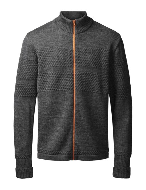 Saltum cardigan • stand up collar