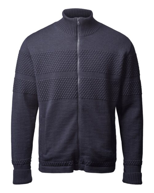 Saltum windbreaker cardigan • high neck