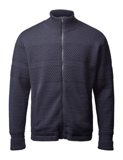 Saltum windbreaker cardigan • high neck