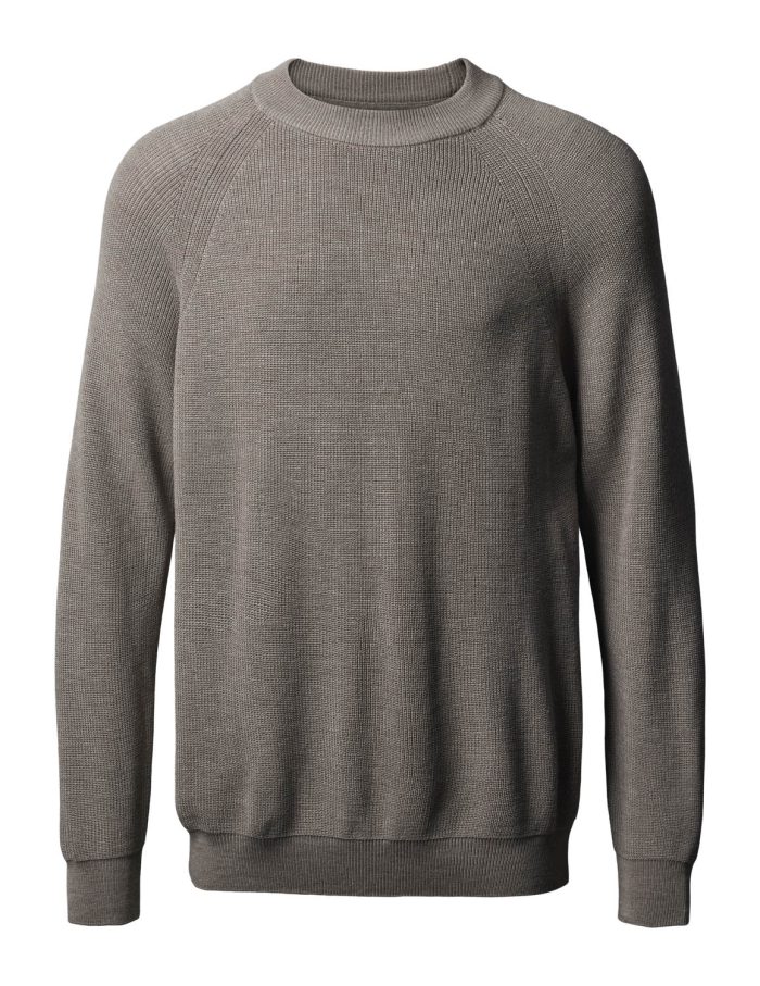 Aalborg pullover • o-neck stitch w. raglan sleeves - Image 3