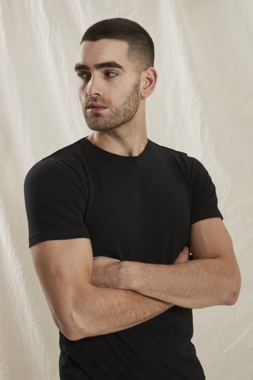 Moss wool t-shirt