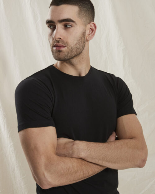 Moss wool t-shirt