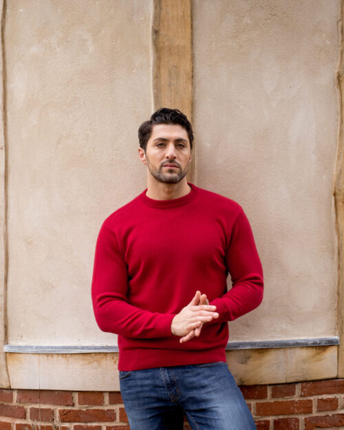 Crew neck • 100% lambswool (extra fine)
