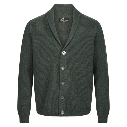 Shawl cardigan • 100% lambswool (extra fine)