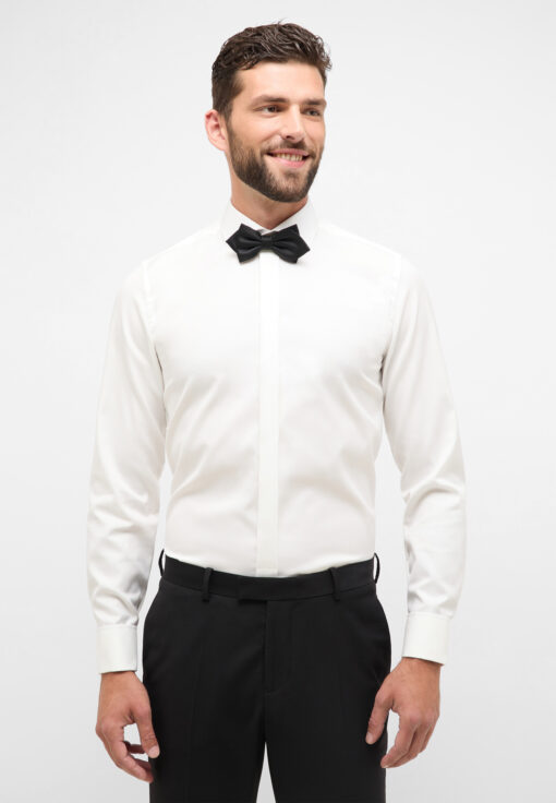 Cover Shirt • Slim fit, cutaway collar, French cuff, fly front (8817)