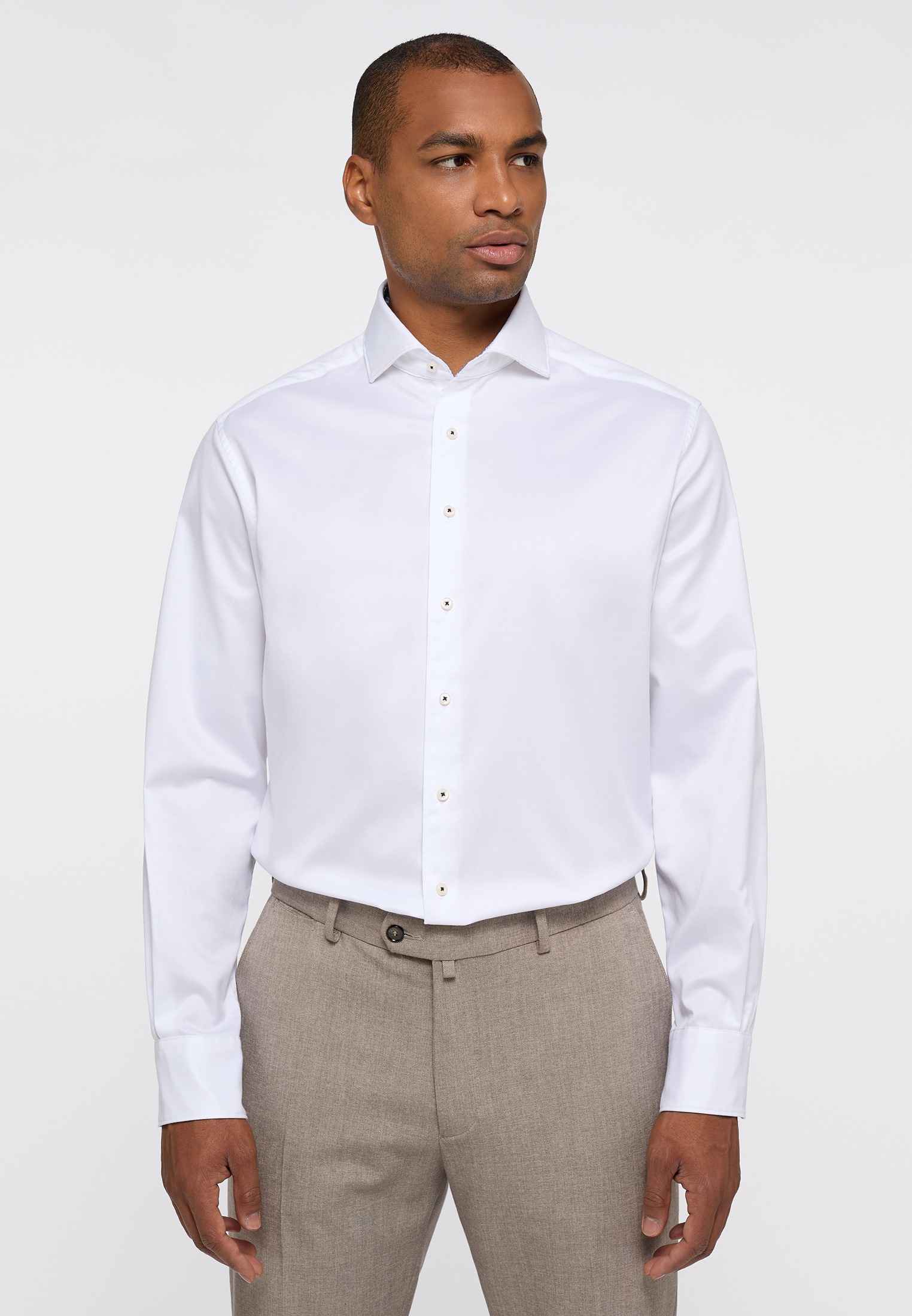 Soft Luxury Shirt • Modern fit, sophisticated detail (3850) - First For Men