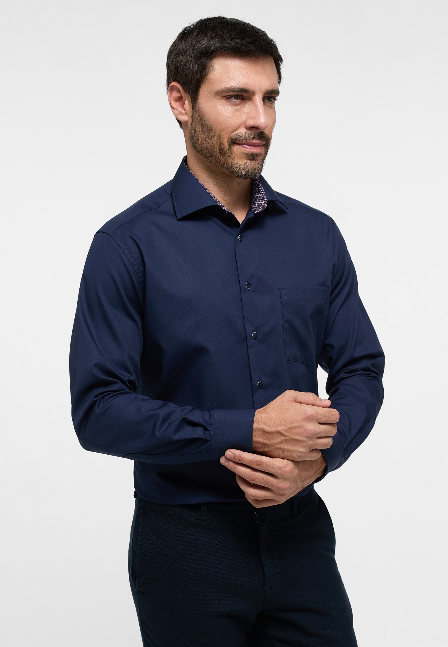 Original shirt • Modern fit, poplin, limited stock (1300) - First For Men