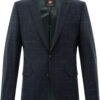 Caden / Cedric • Slim fit • 20.168S3 Dark blue check - Image 2