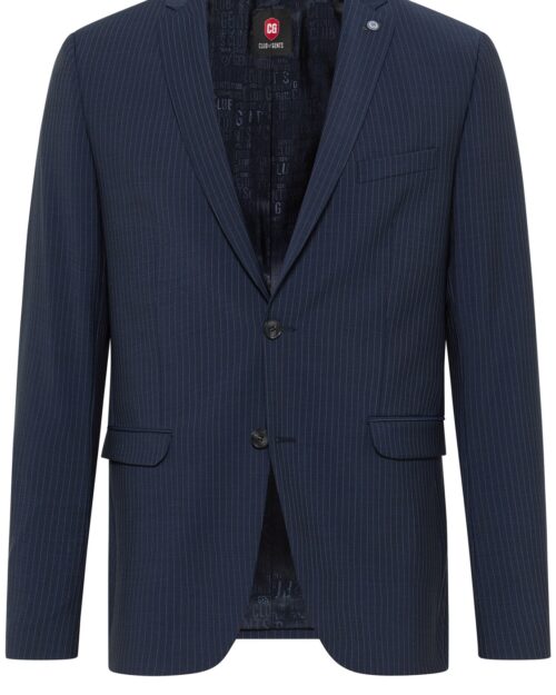 Caden / Cedric • Slim fit • 80.137S2 Navy pinstripe