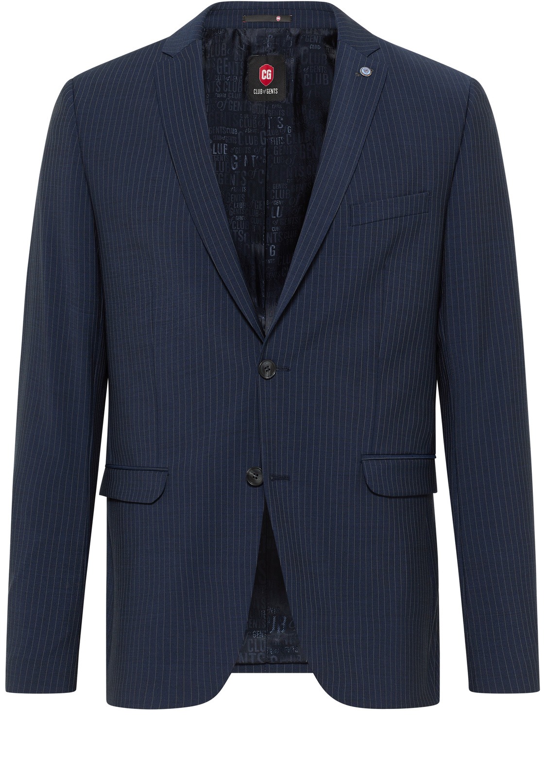 Caden Cedric Slim fit 80.137S2 Navy pinstripe First For Men
