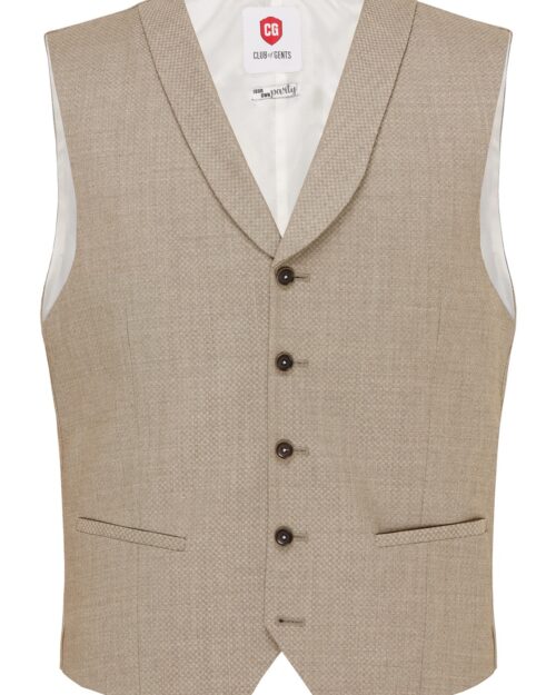 Philipp waistcoat • Slim fit • 80.139N1 / 441043 Beige