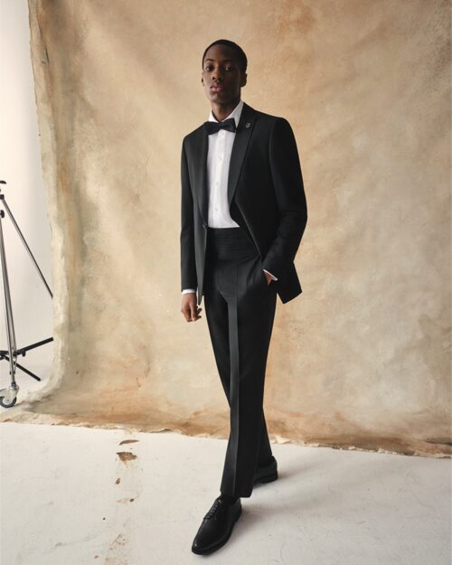 Pablo / Paco tuxedo • Slim fit • 20.175S0 Black with peak lapel