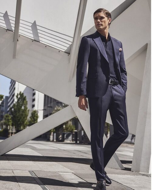 Fringo / Sven • Sharp fit • 20.077S0 Navy