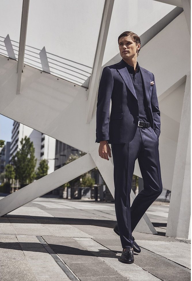 Fringo / Sven • Sharp fit • 20.077S0 Navy