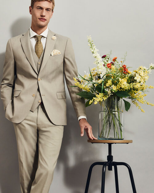 Shelby / Sendrik Suit • Modern fit • 20.082S0 Cream
