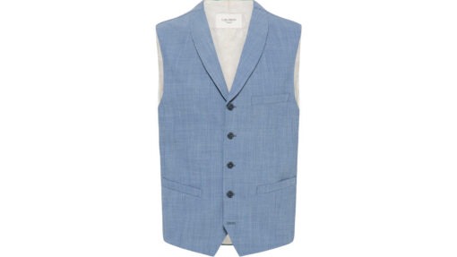 Warren waistcoat • Modern fit • 20.077S0 / 34205 Blue