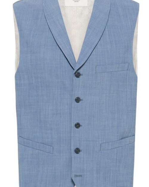 Warren waistcoat • Modern fit • 20.077S0 / 34205 Blue