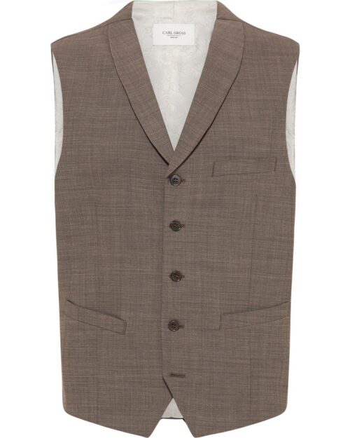 Warren waistcoat • Modern fit • 20.077S0 / 34205 Brown