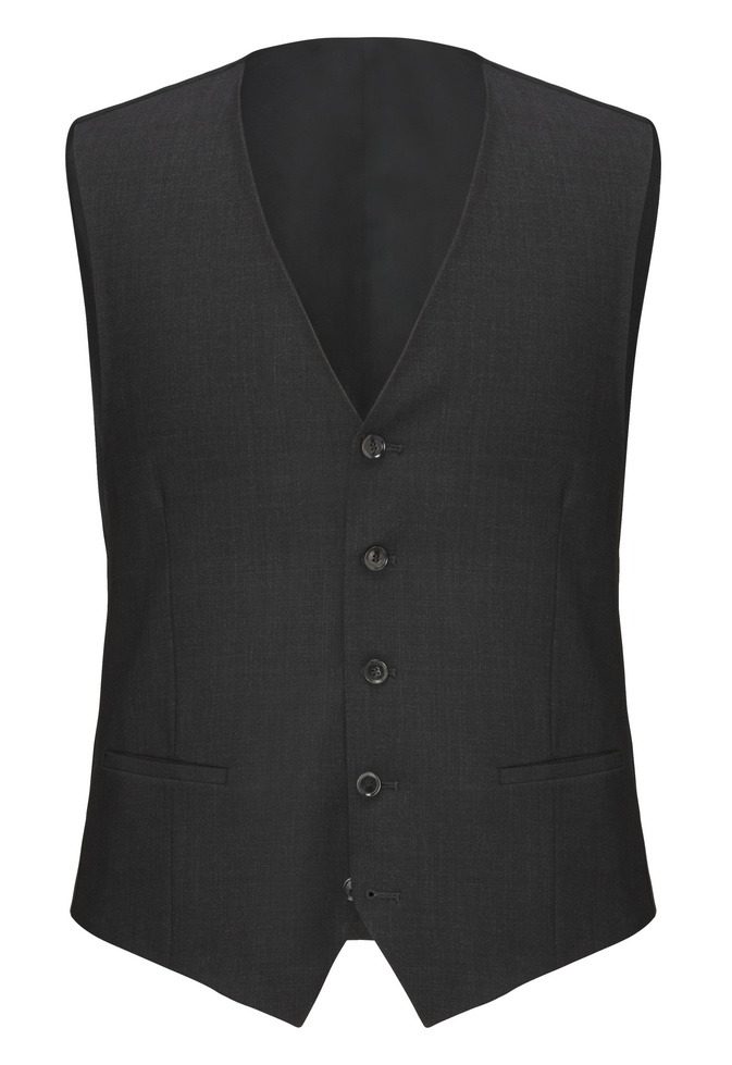 Till waistcoat • Regular fit • 30.031S0 / 34203 Charcoal