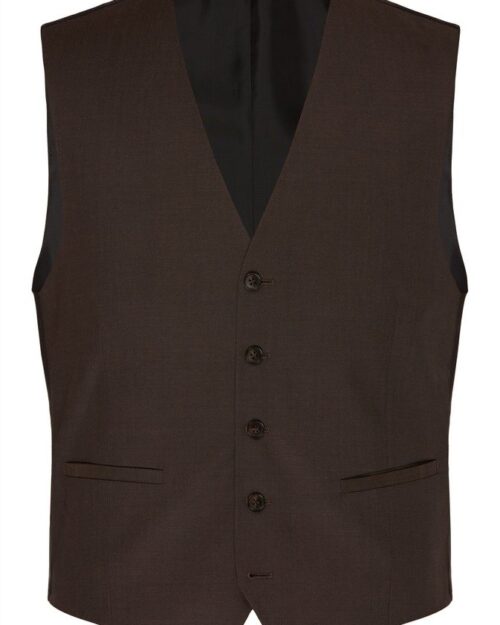 Stan waistcoat • Modern fit • 70.060N0 / 34311 Brown