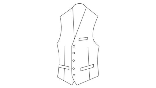 Winslow waistcoat • Modern fit • 20.082S0 / 34208 Cream