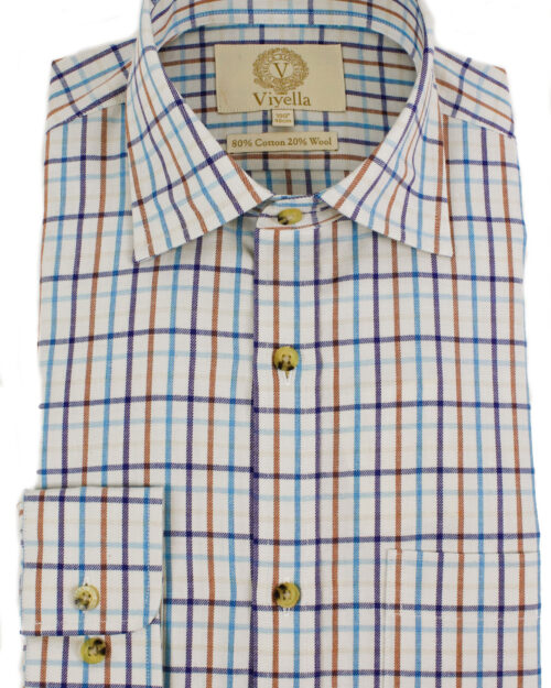 80/20 Ice Blue Tattersall Check • classic fit