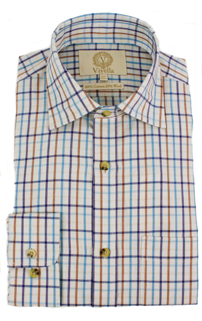 80/20 Ice Blue Tattersall Check • classic fit