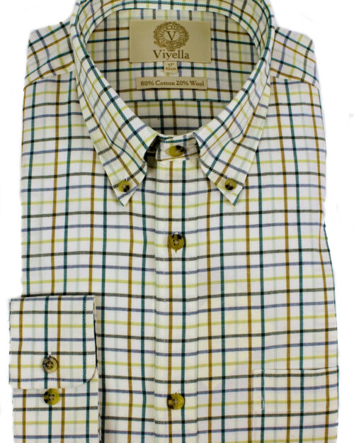 80/20 Tattersall Check • classic fit, button down collar