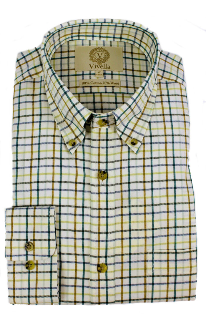 80/20 Tattersall Check • classic fit, button down collar