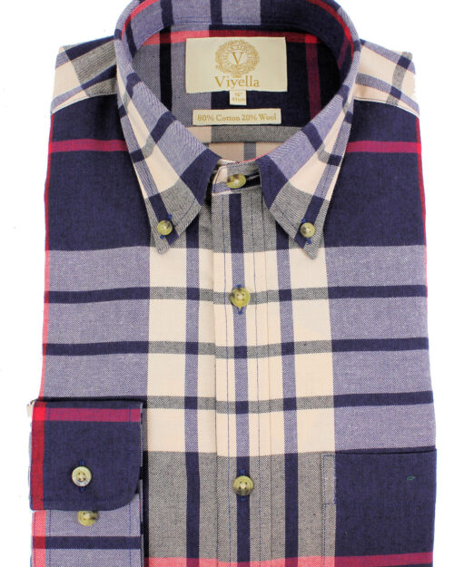80/20 House Check Large • classic fit, button down collar