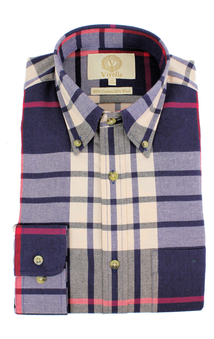 80/20 House Check Large • classic fit, button down collar