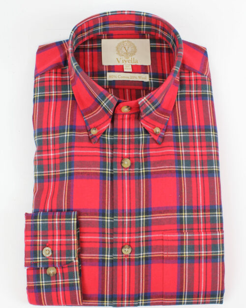 80/20 Tartan • classic fit, button down collar