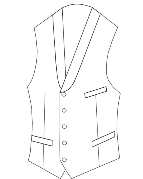 Warren waistcoat • Modern fit • 20.077S0 / 34205 Beige