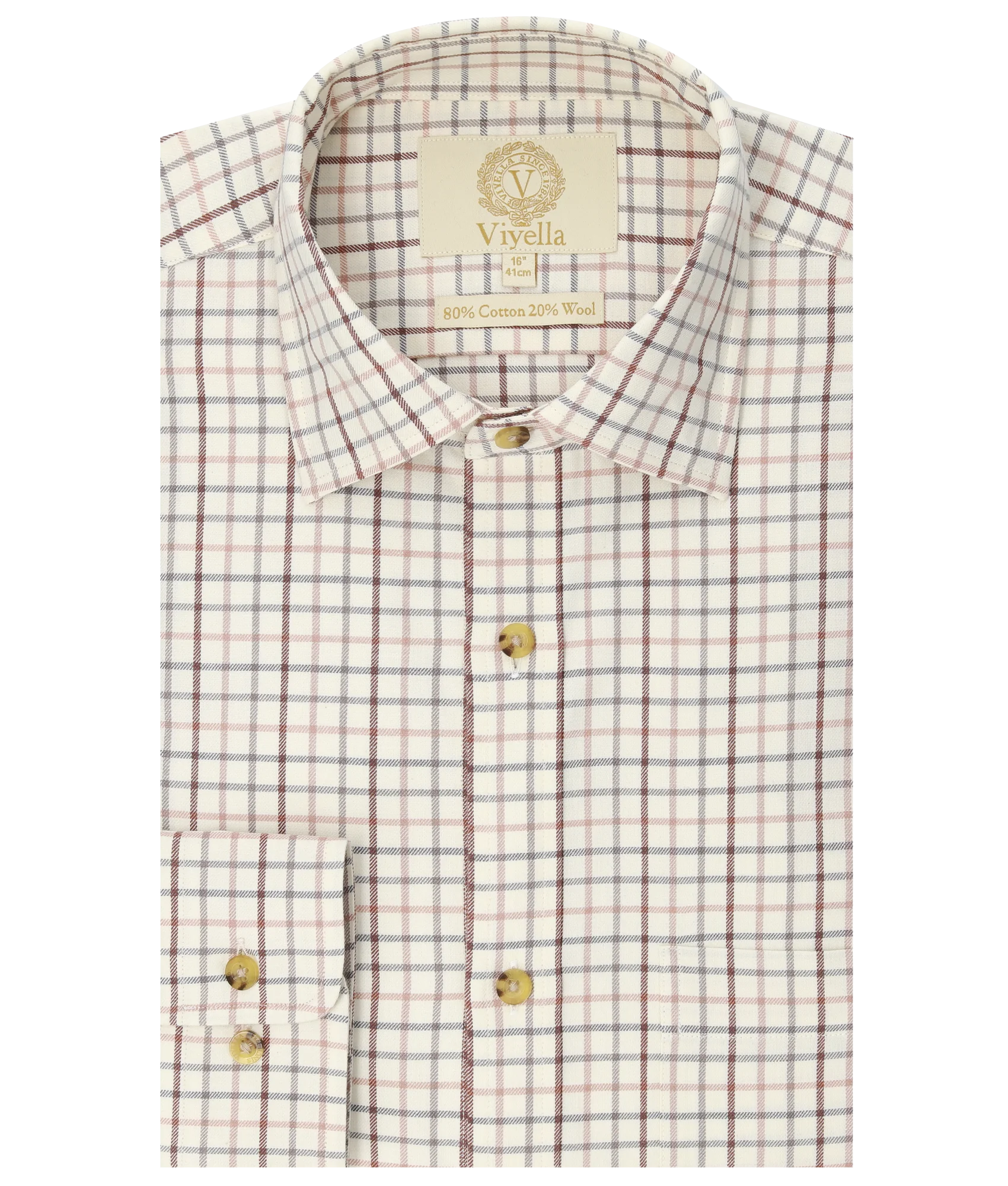 80/20 Cocoon Tattersall Check • classic fit