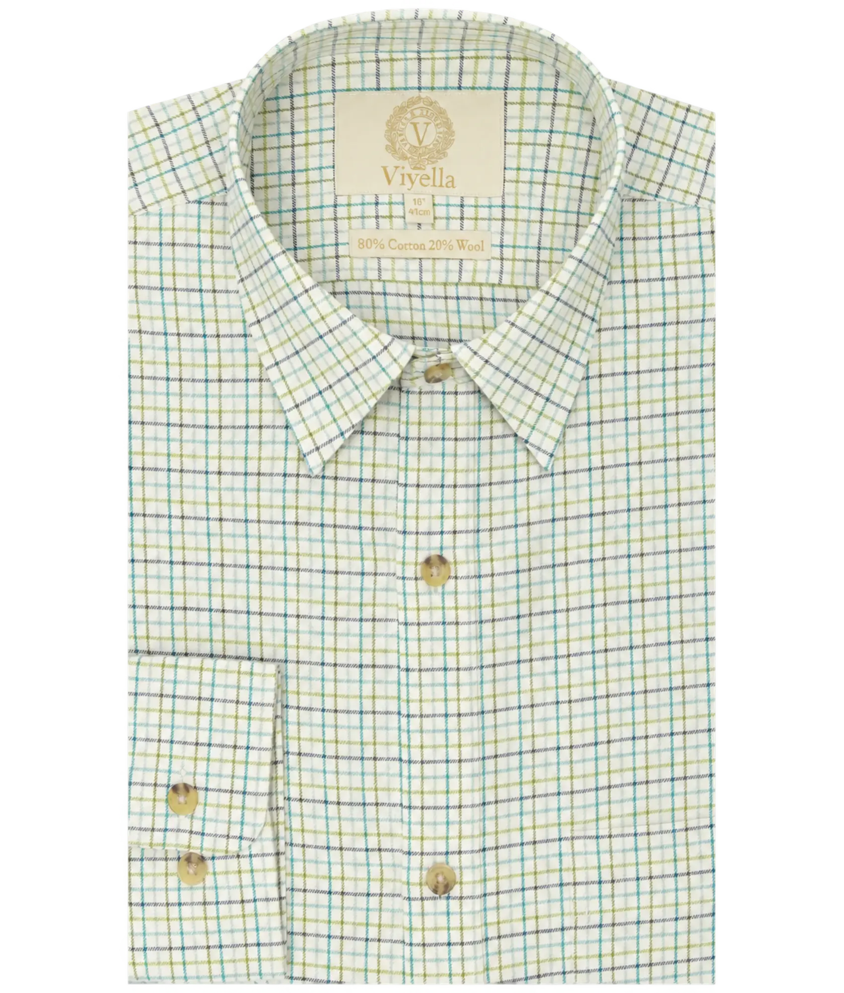 80/20 Spruce Mini Tattersall • classic fit