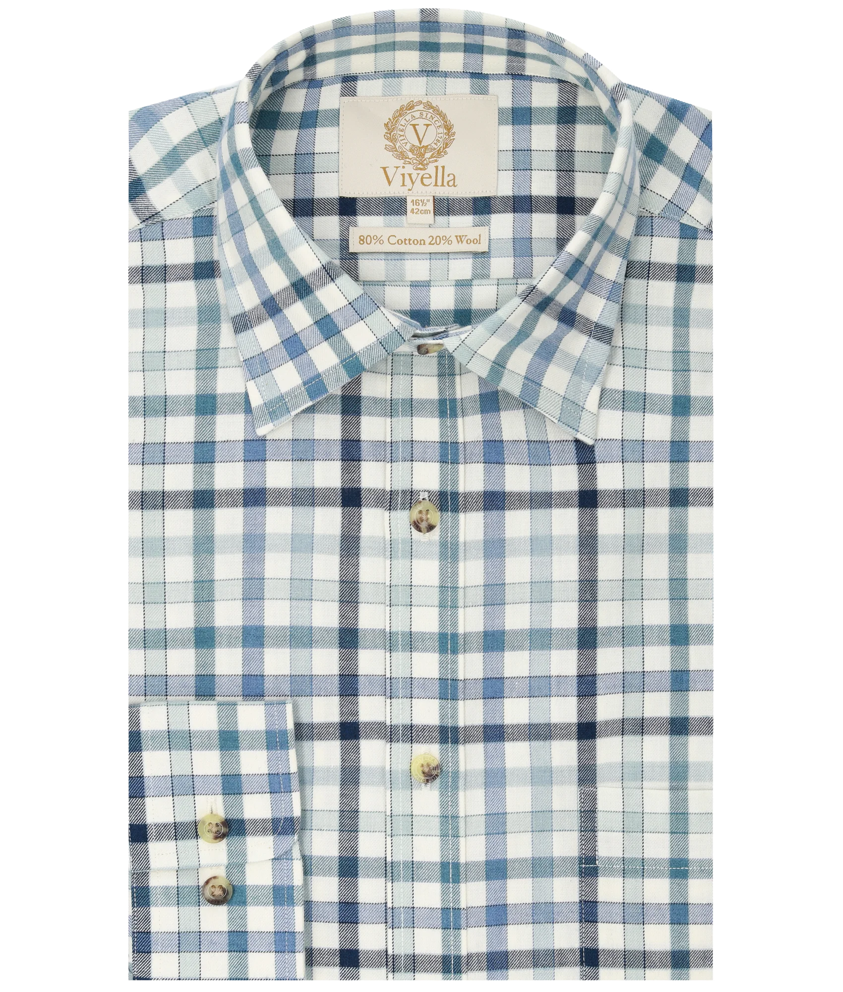 80/20 Park Lane Blue Club Check • classic fit