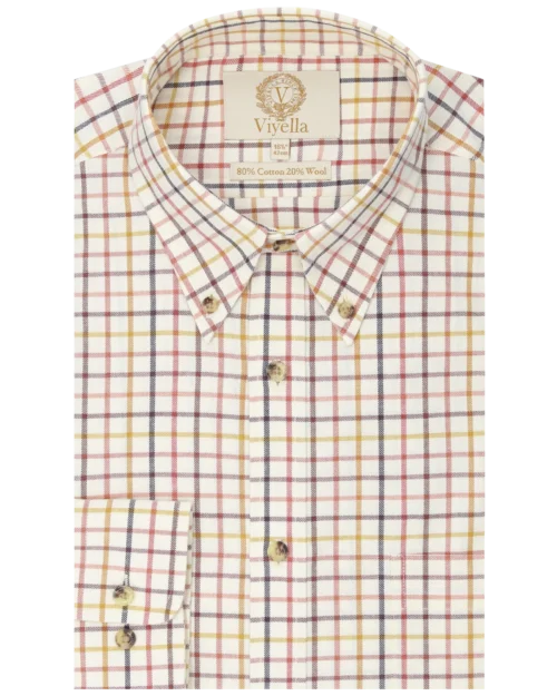 80/20 Colonel Mustard Tattersall Check • classic fit, button down