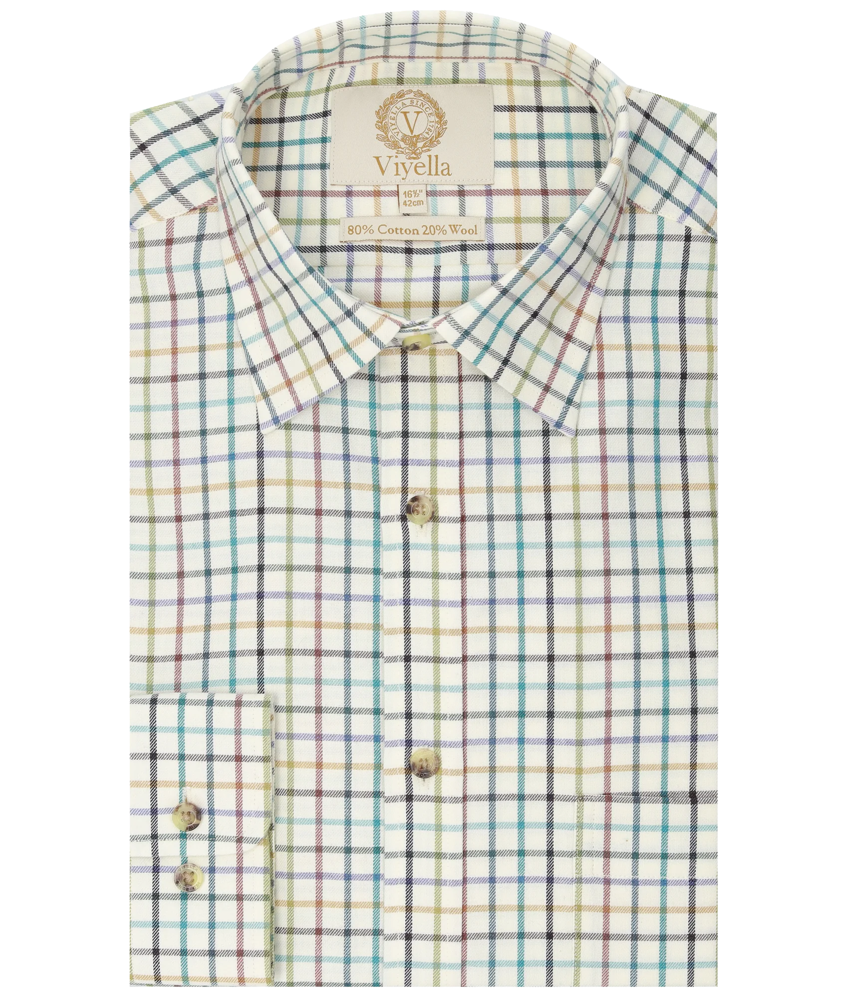 80/20 Reverand Green Tattersall • classic fit