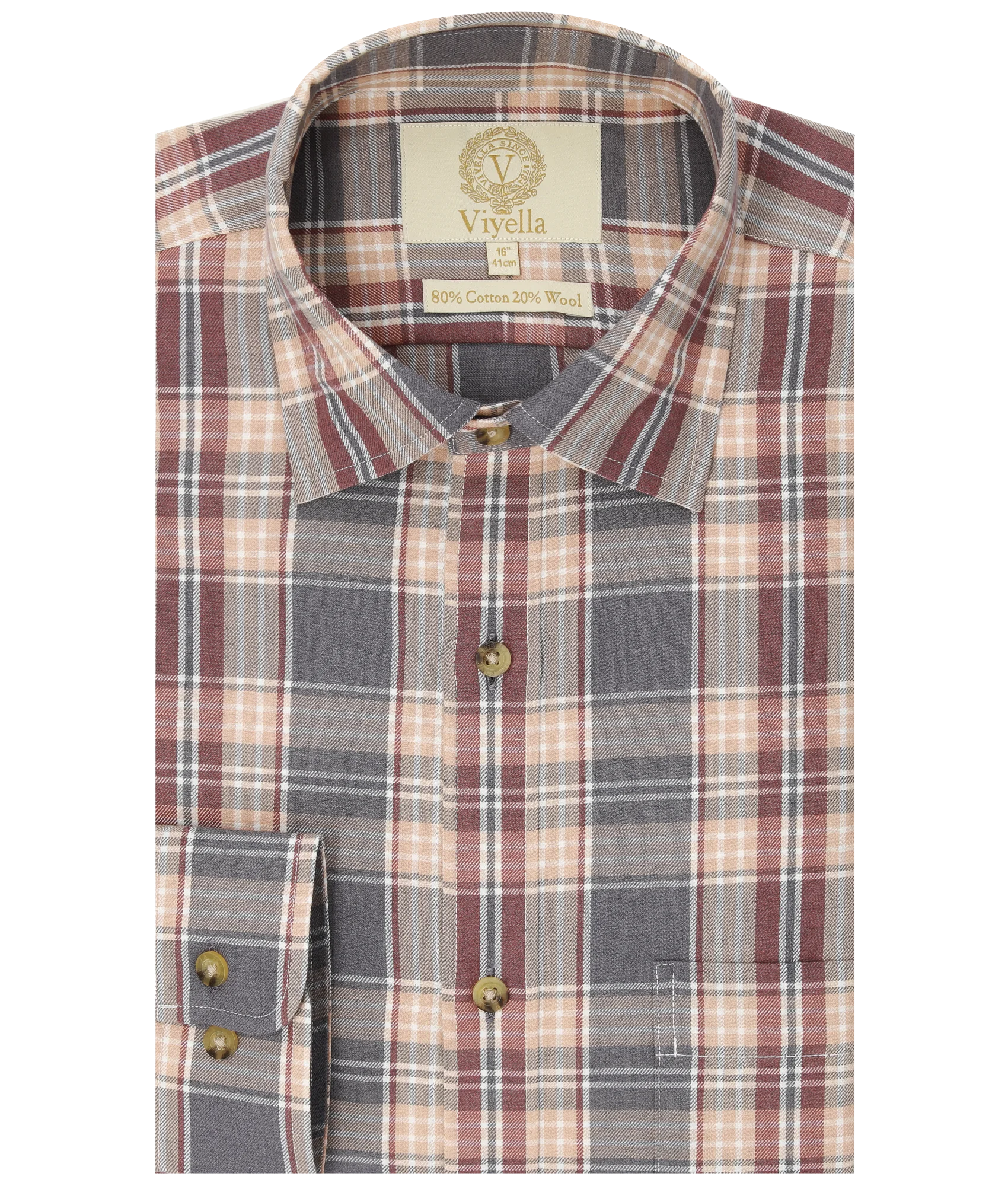 80/20 Fawn Plaid • classic fit