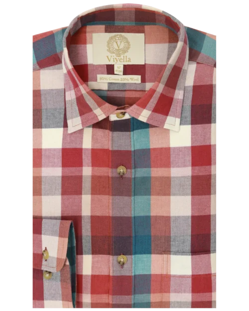 80/20 Barolo Plaid • classic fit