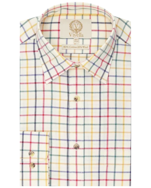 80/20 Multicoloured Tattersall Check • classic fit