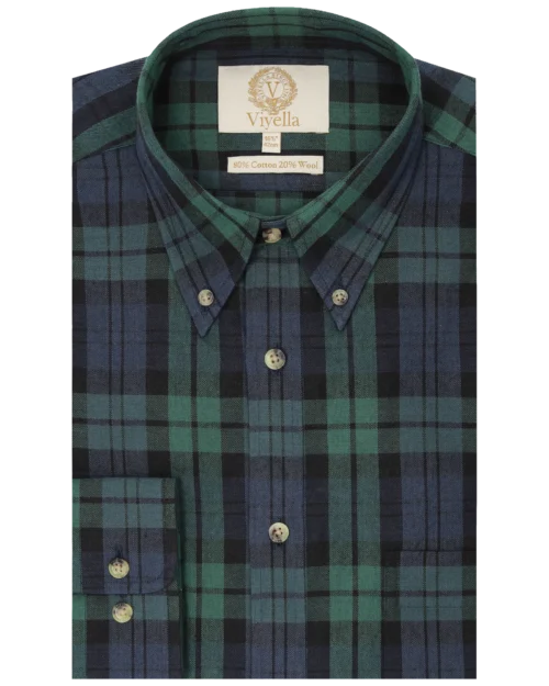 80/20 Blackwatch Tartin • classic fit, button down